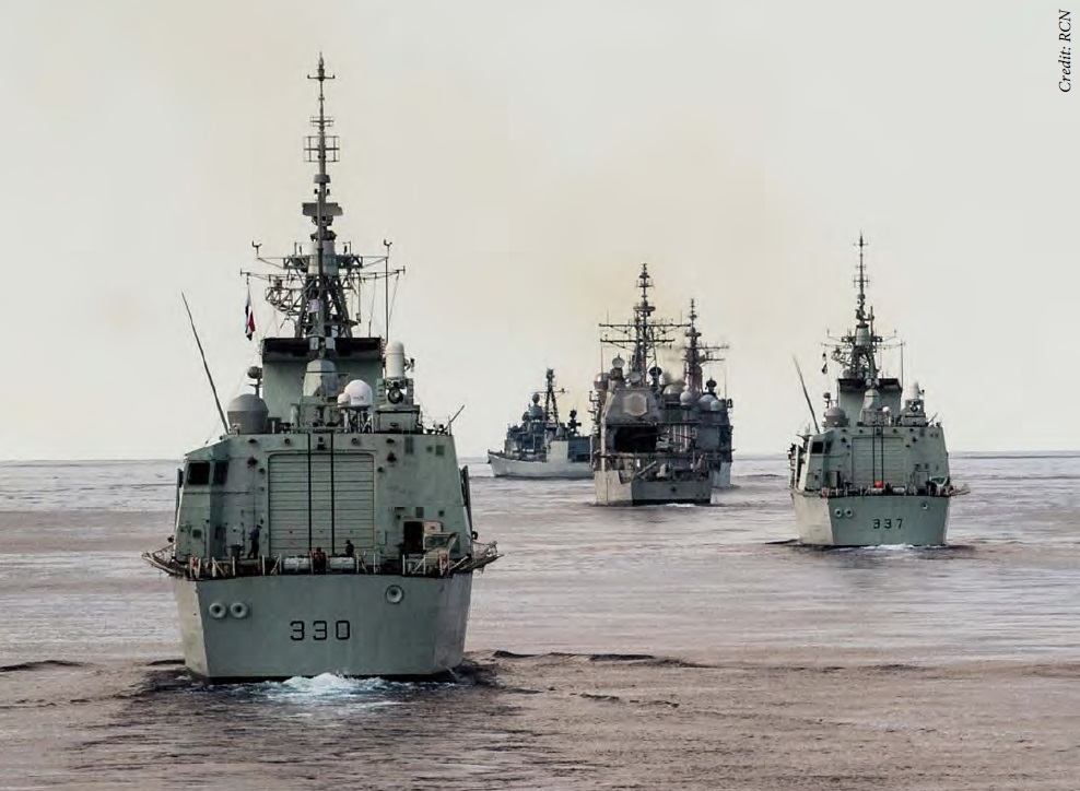 RCN frigates in TGX
