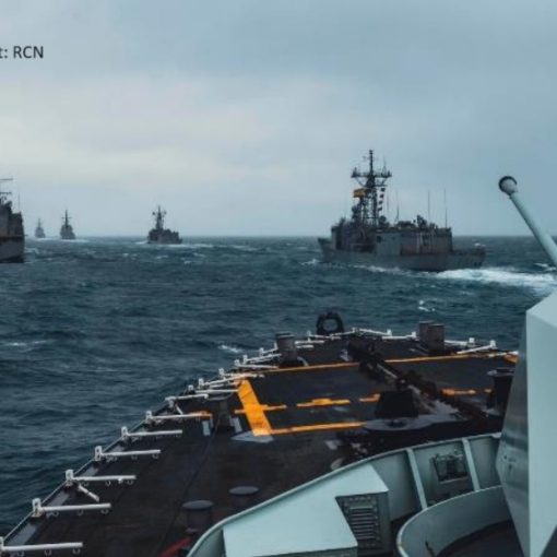 HMCS CHA at NATO ex 2024