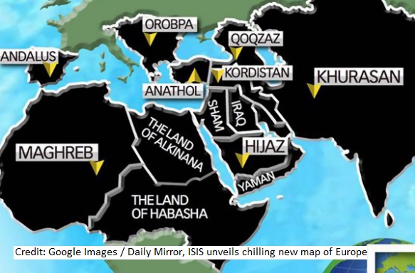 ISIS map post 2016
