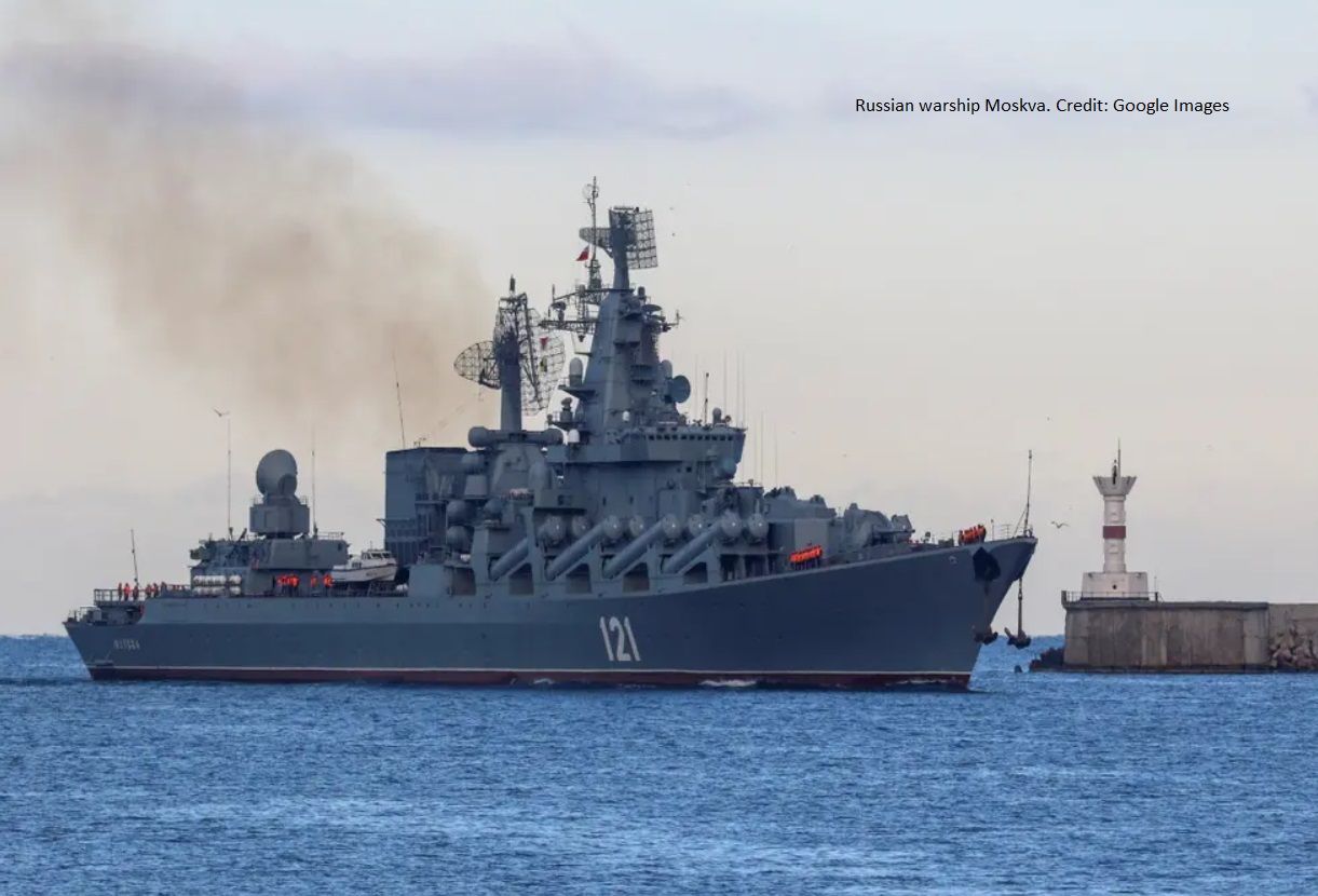 Rus warship Moskva