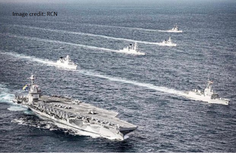 USS Gerald Ford carrier strike group 2022